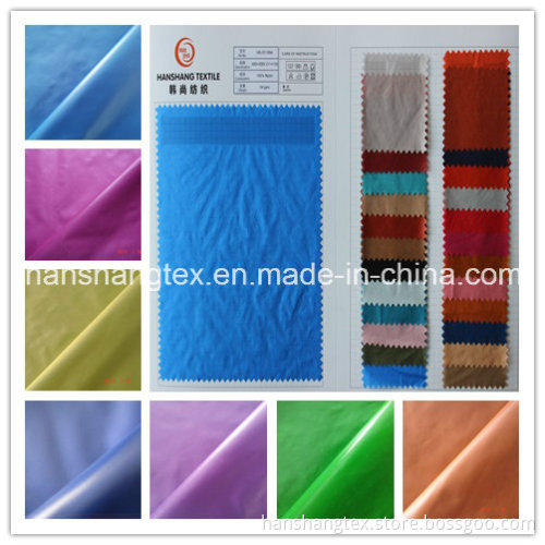 20d Ultra Thin Water Proof Down Proof Poly Nylon Taffeta for Garment Fabric(HS)